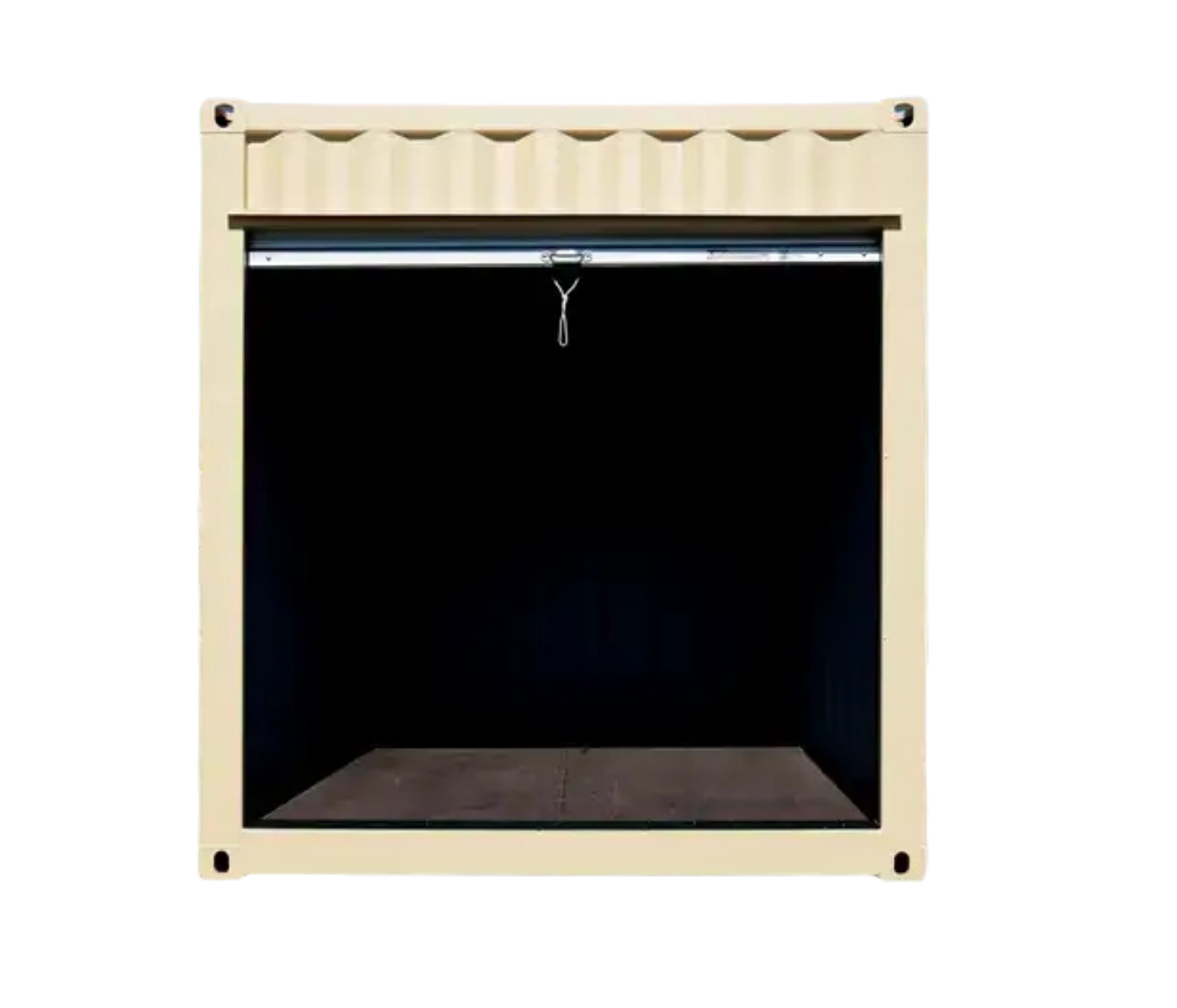 10ft Refurbished Storage Container with Roll-Up Door - Image 2