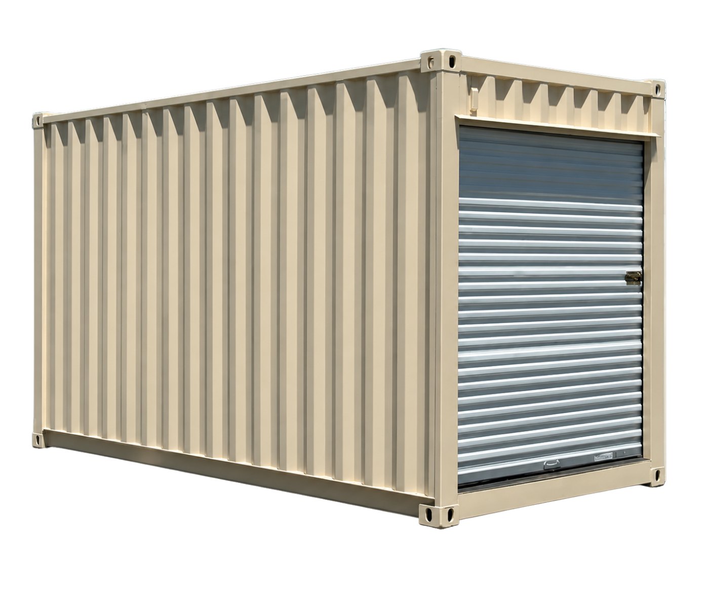 16ft Refurbished Storage Container with Roll-Up Door