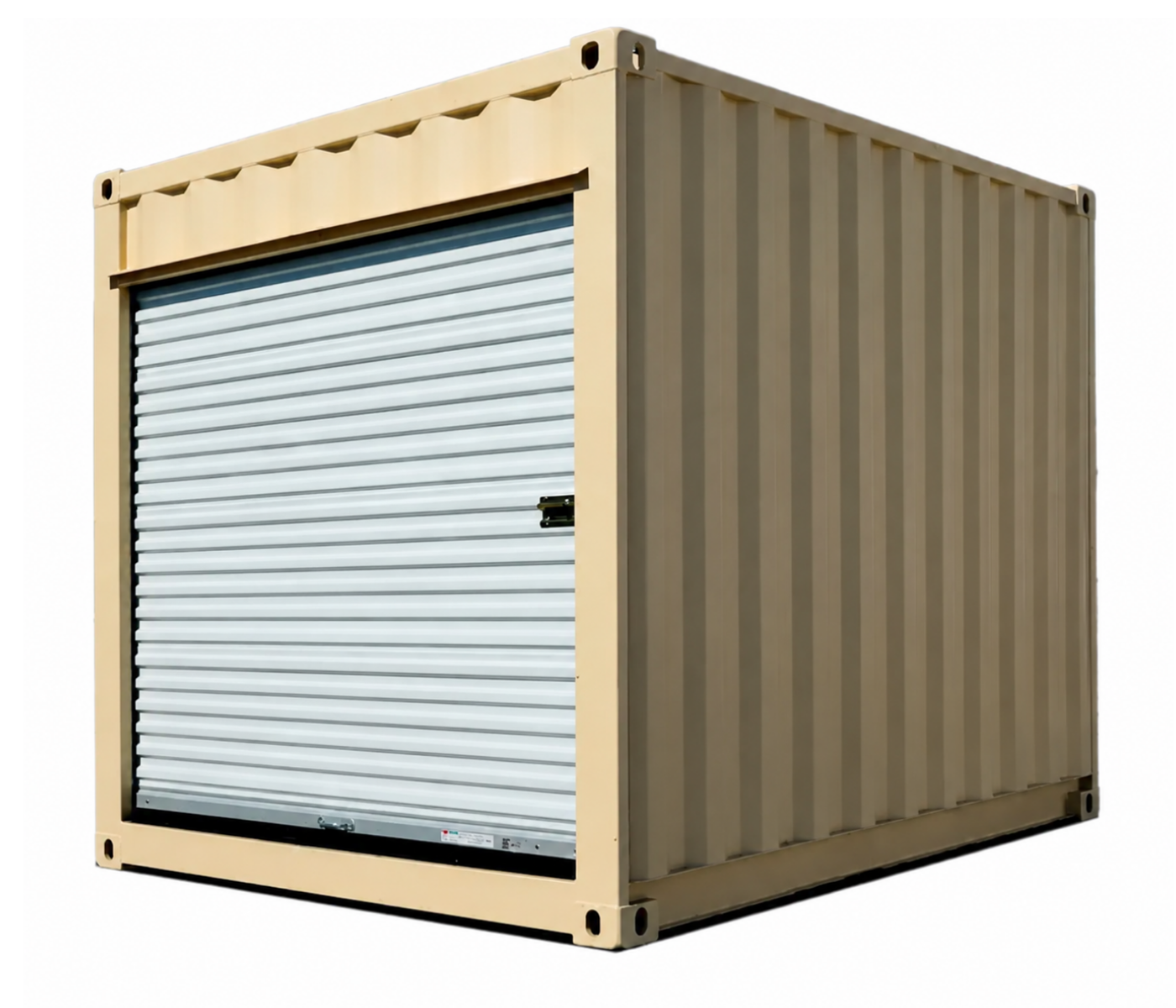 10ft Refurbished Storage Container with Roll-Up Door