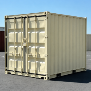 10ft Refurbished Storage Container with Cargo door