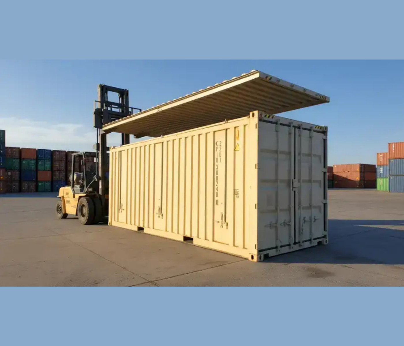 20ft New Hard Top Shipping Container - Image 3