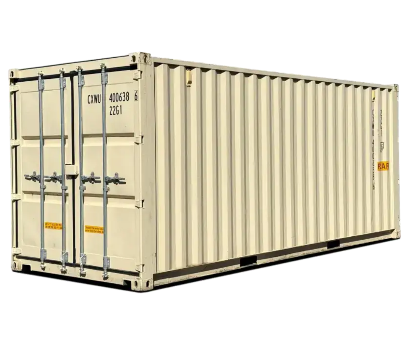 20ft New Shipping Container with Doors on Both Ends