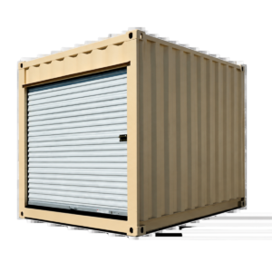 10ft Refurbished High Cube Storage Container w/ Roll-Up Door
