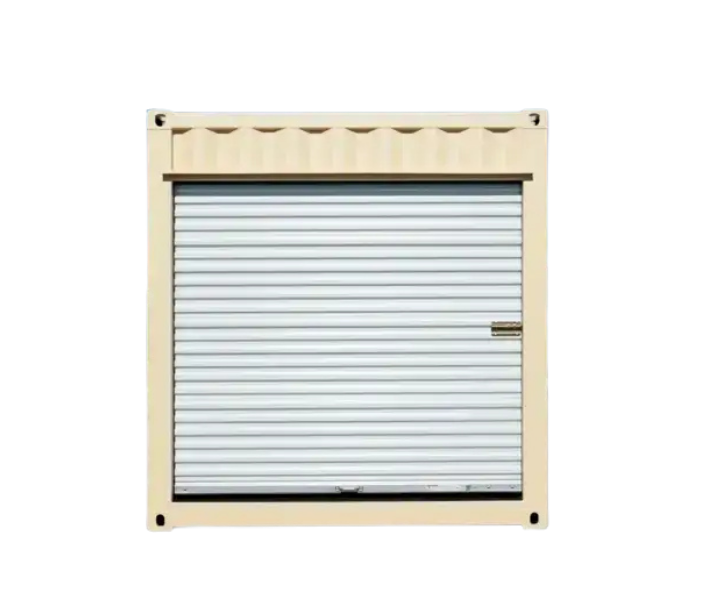 10ft Refurbished High Cube Storage Container w/ Roll-Up Door - Image 2