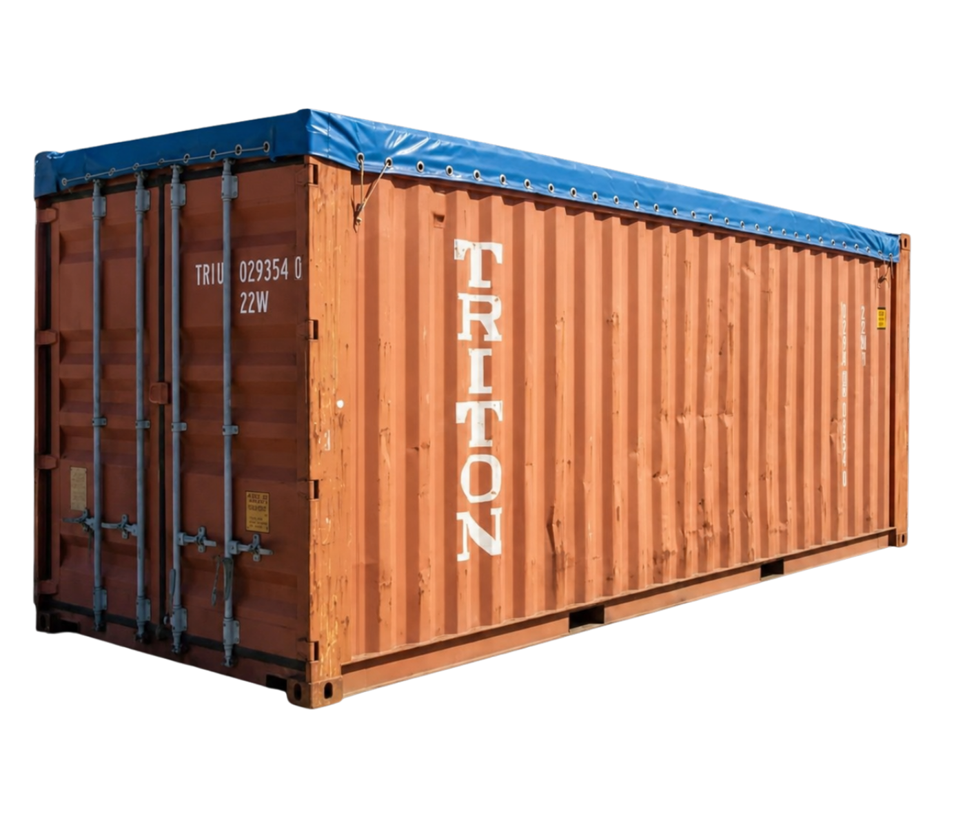 20ft Used Open Top Soft Roof Shipping Container