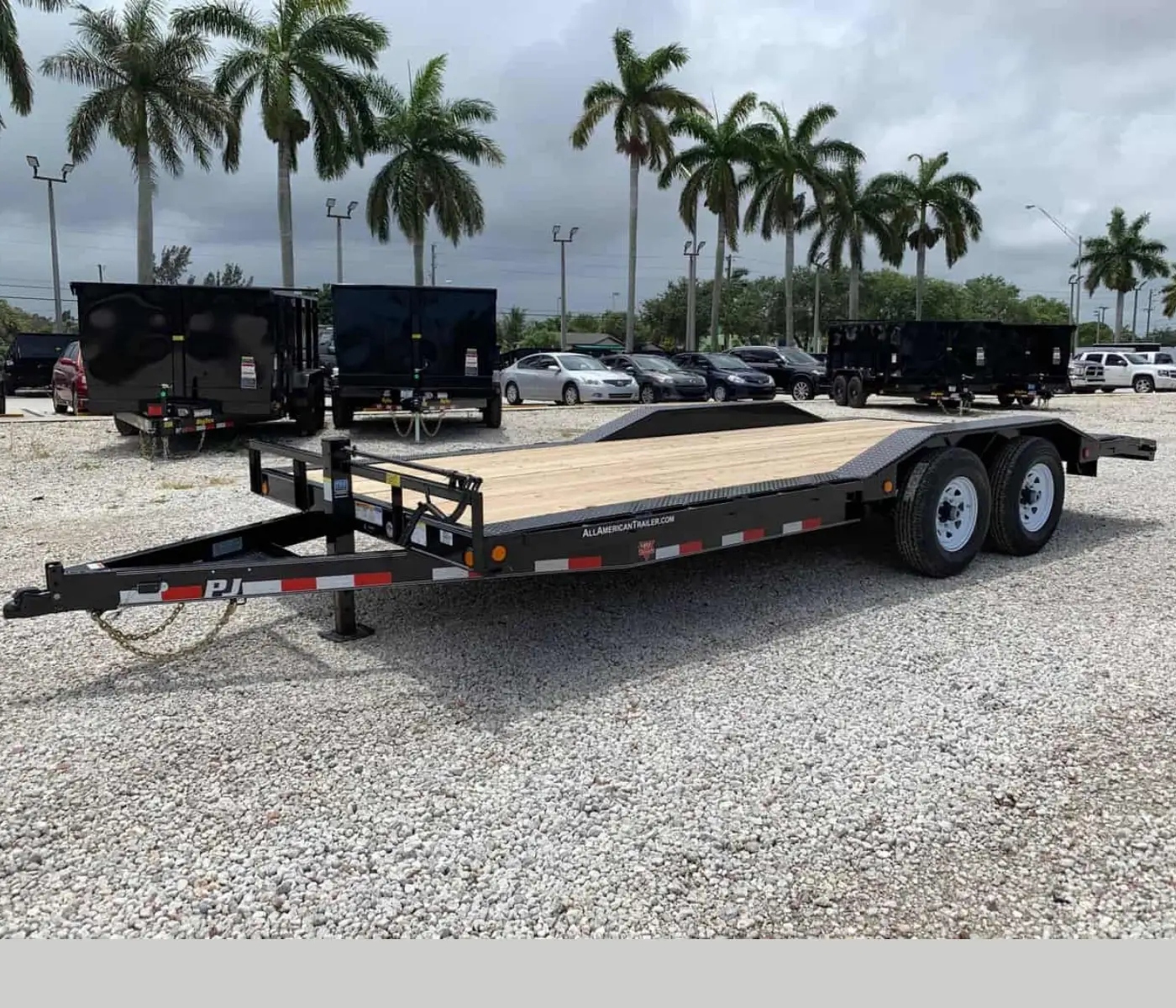PJ 8.5×20 EQUIPMENT TRAILER 7 TON B6-202