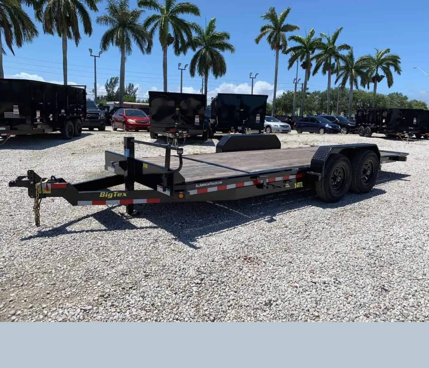 BIG TEX 7X20 TILT TRAILER 7 TON 14TL-20