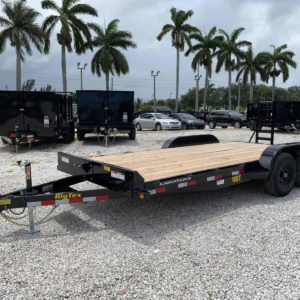 BIG TEX 7×22 EQUIPMENT TRAILER 5 TON 10ET-22