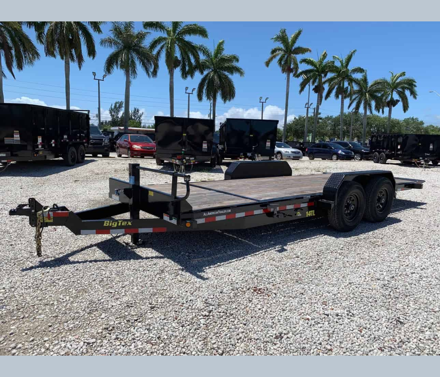 BIG TEX 7X22 TILT TRAILER 7 TON 14TL-22