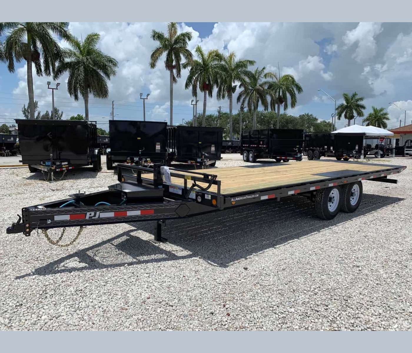 PJ 22′ TILT TRAILER 7 TON T8-22