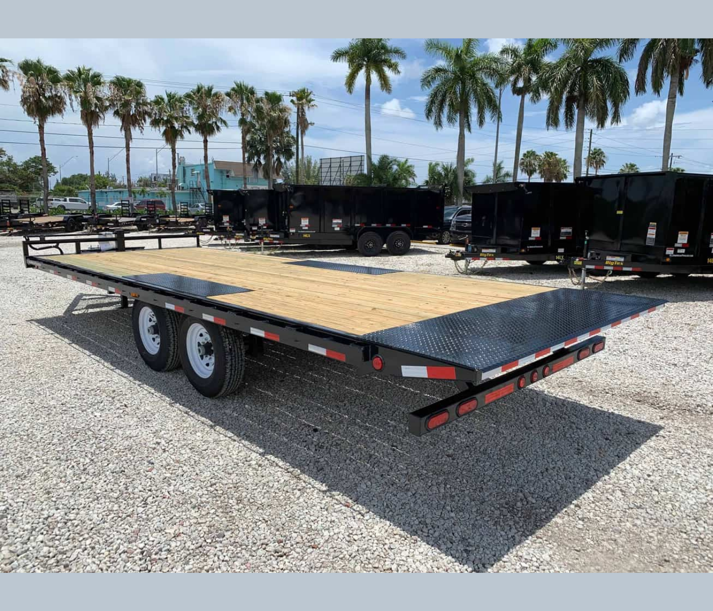 PJ 22′ TILT TRAILER 7 TON T8-22 - Image 2