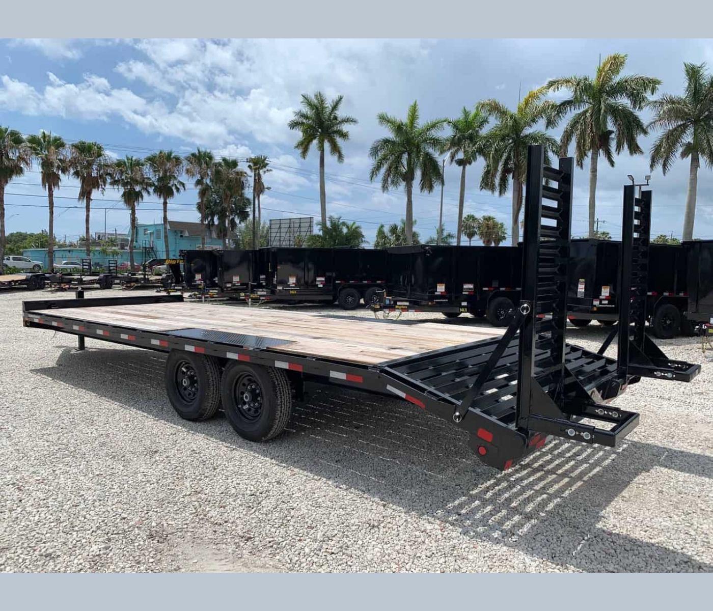 BIG TEX 20′ DECKOVER TRAILER 7 TON 14OA-17+3 - Image 2