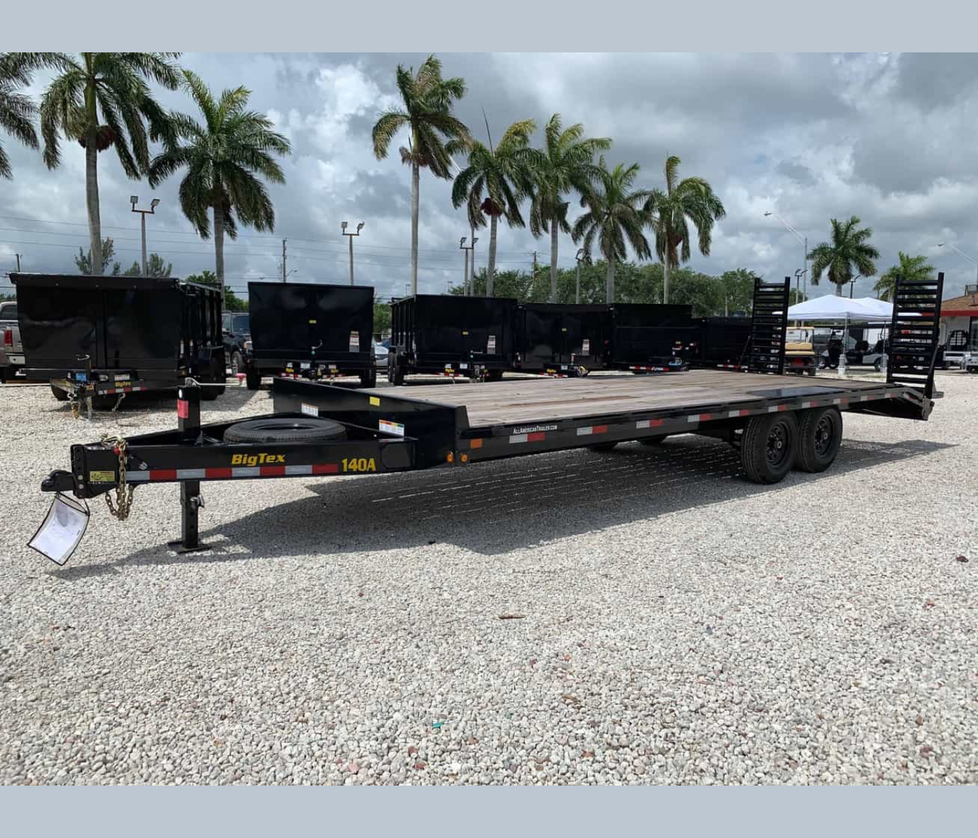 BIG TEX 24′ DECKOVER TRAILER 7 TON 14OA-21+3