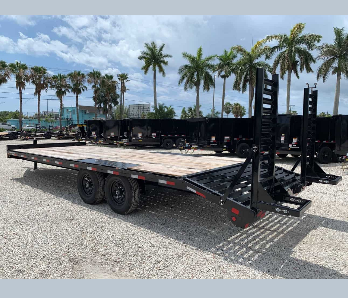 BIG TEX 24′ DECKOVER TRAILER 7 TON 14OA-21+3 - Image 2