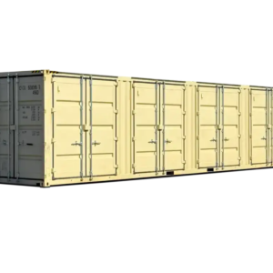 40ft New High Cube Open Side 4-Doors Shipping Container