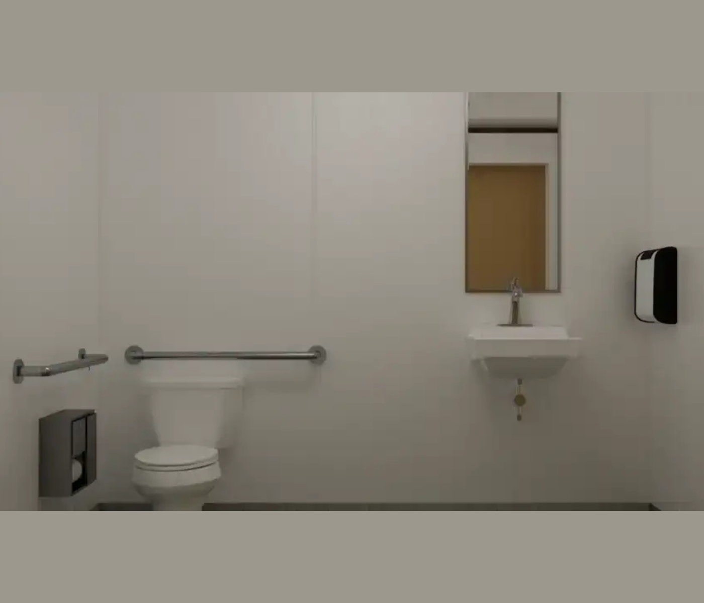 10ft New ADA Restroom Container - Image 2