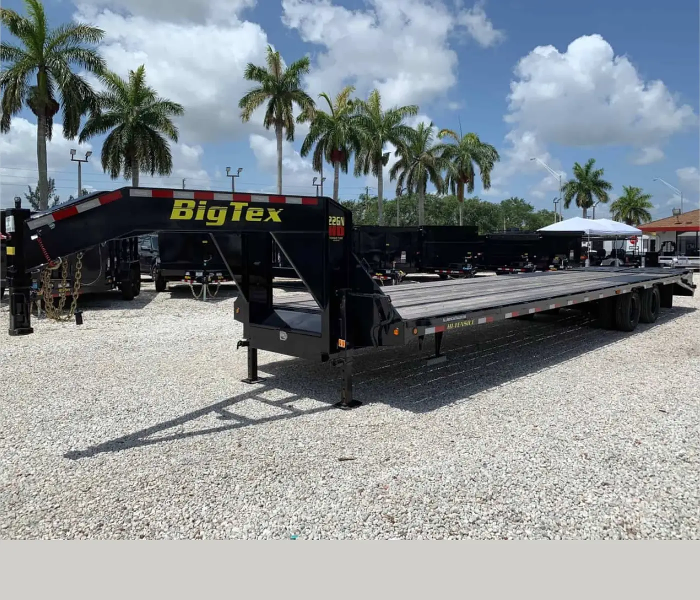 BIG TEX 30′ GOOSENECK TRAILER 13 TON TANDEM DUAL 25GN-25+5 MEGA RAMPS
