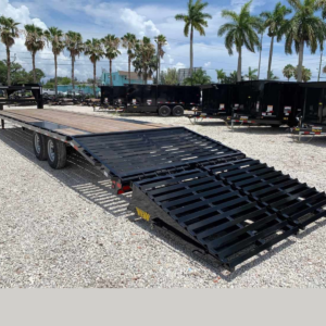 BIG TEX 30′ GOOSENECK TRAILER 7 TON 14GN-25+5 MEGA RAMPS 15,900# GVWR