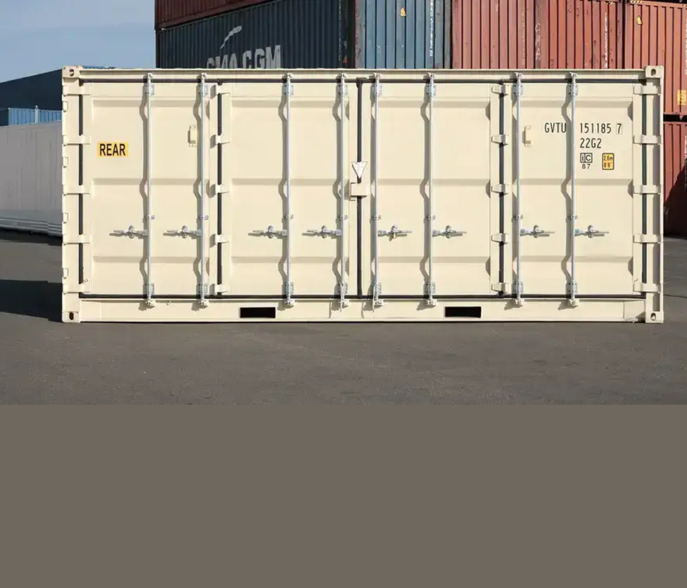 20ft New Open Side Shipping Container - Image 2