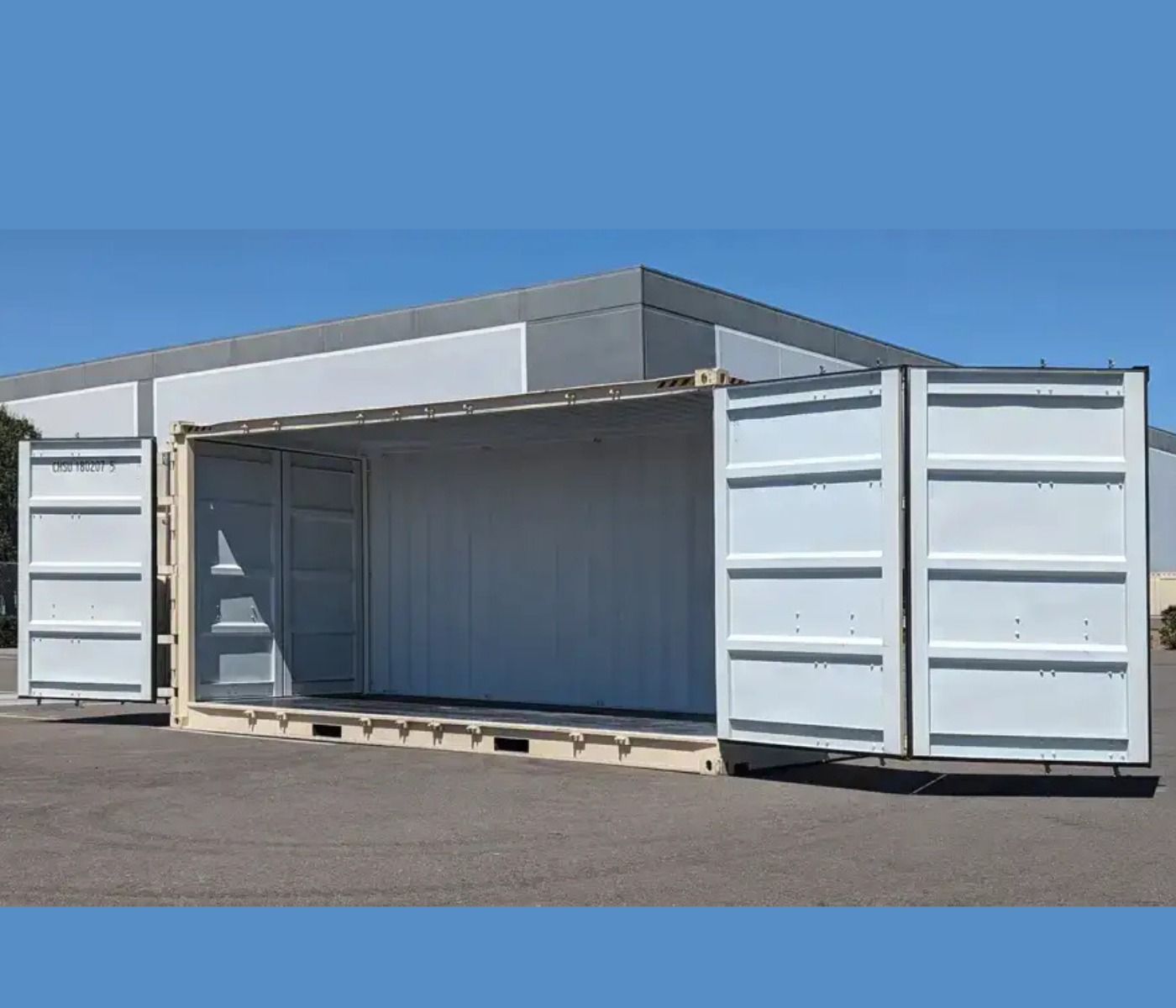 20ft New High Cube Open Side Shipping Container - Image 2