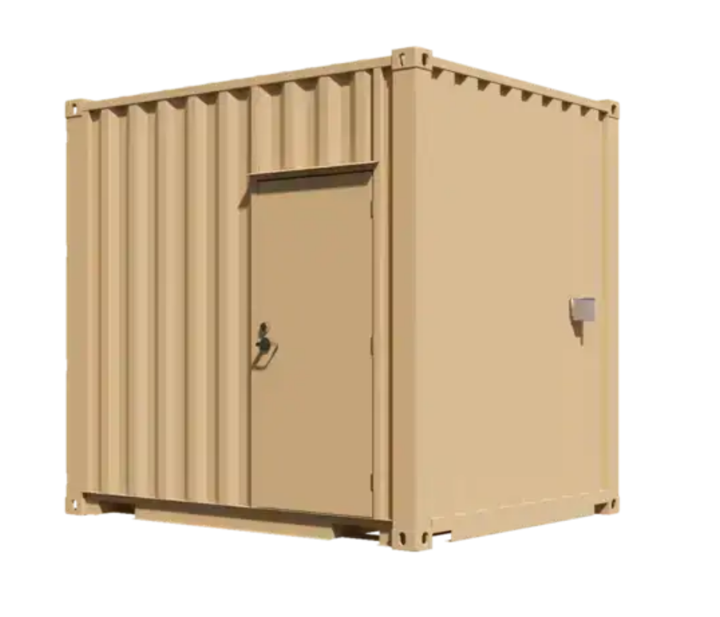 10ft New High Cube ADA Restroom Container