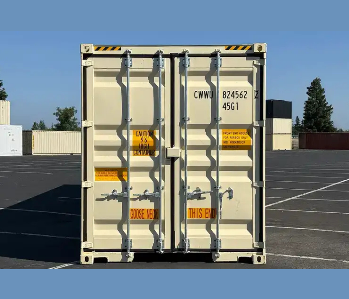 40ft New High Cube Shipping Container with Doors on Both Ends - Image 3