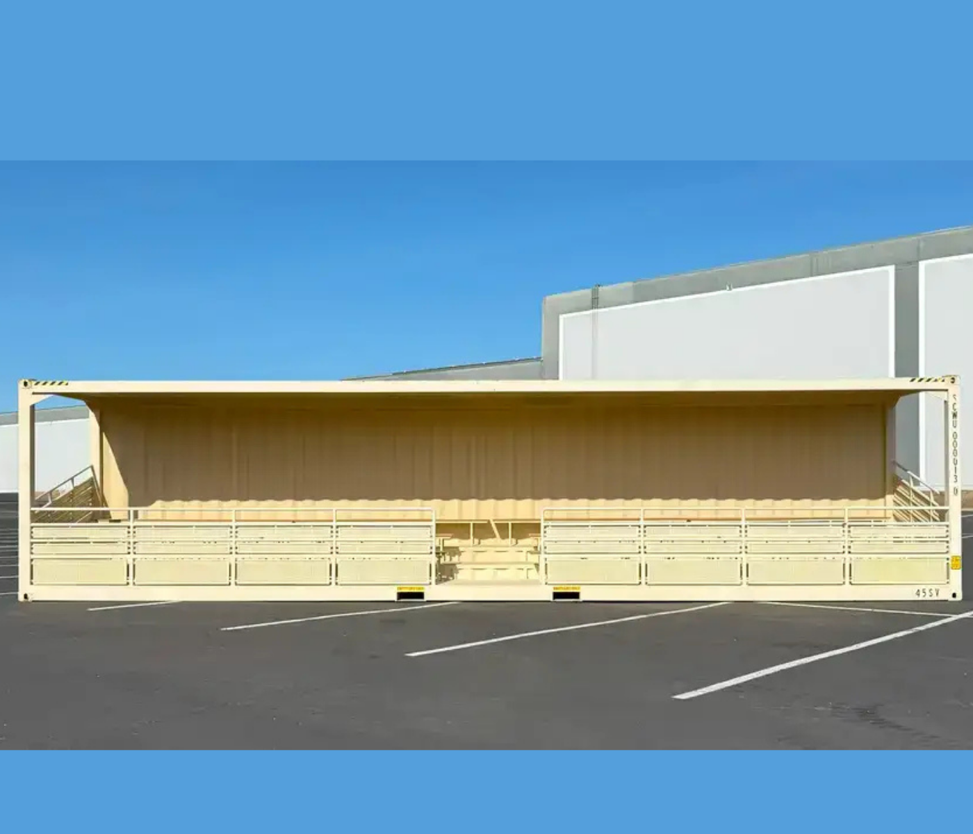 40ft New High Cube 74-Seat Bleacher Container - Image 2