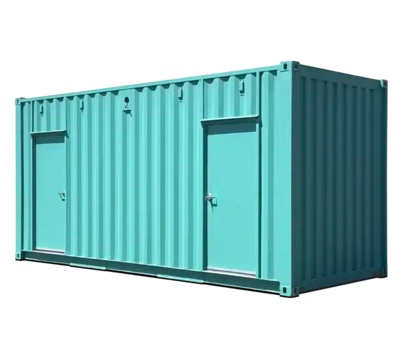 20ft High Cube New 2x ADA Restroom Container