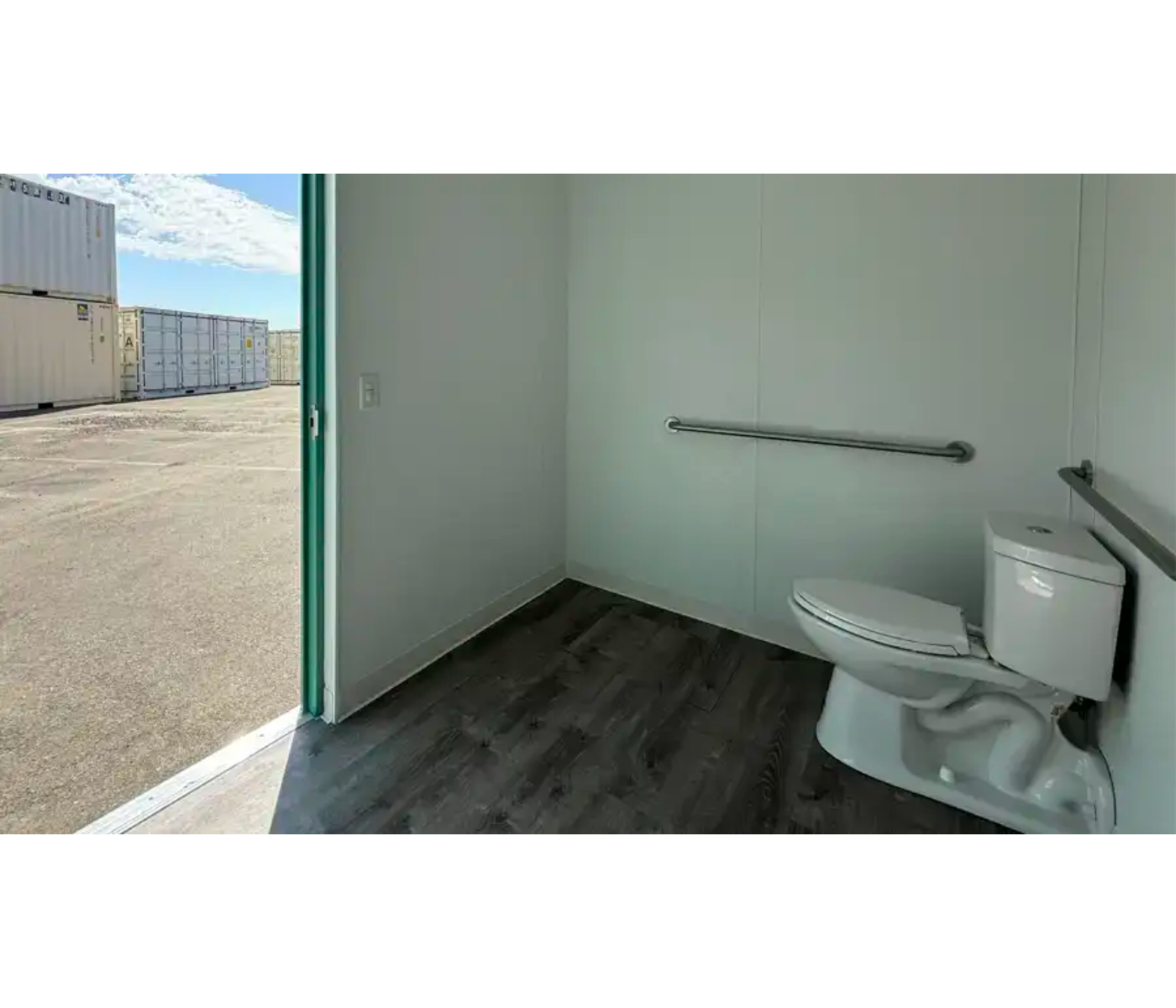 20ft High Cube New 2x ADA Restroom Container - Image 2