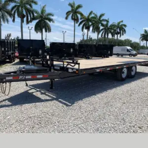 PJ 24′ DECKOVER TILT TRAILER 7 TON T8-24