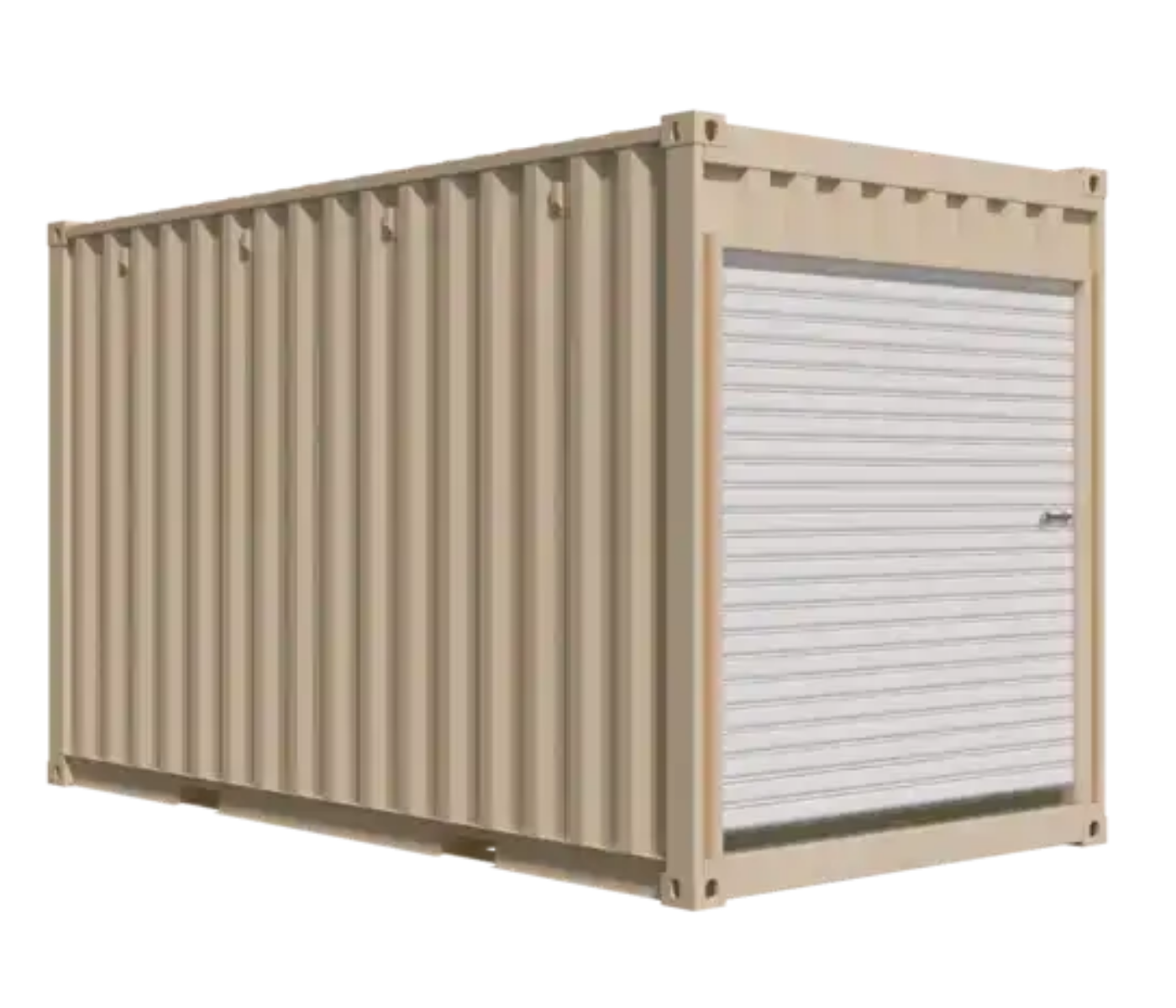 16ft New High Cube Storage Container w/ Roll-Up Door