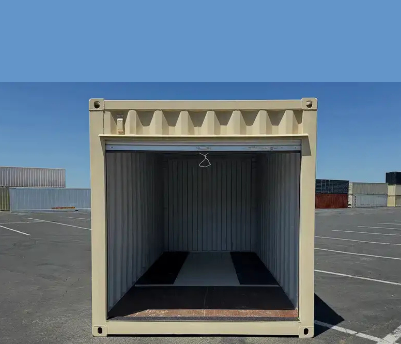 16ft New Storage Container w/ Roll-Up Door/ - Image 2