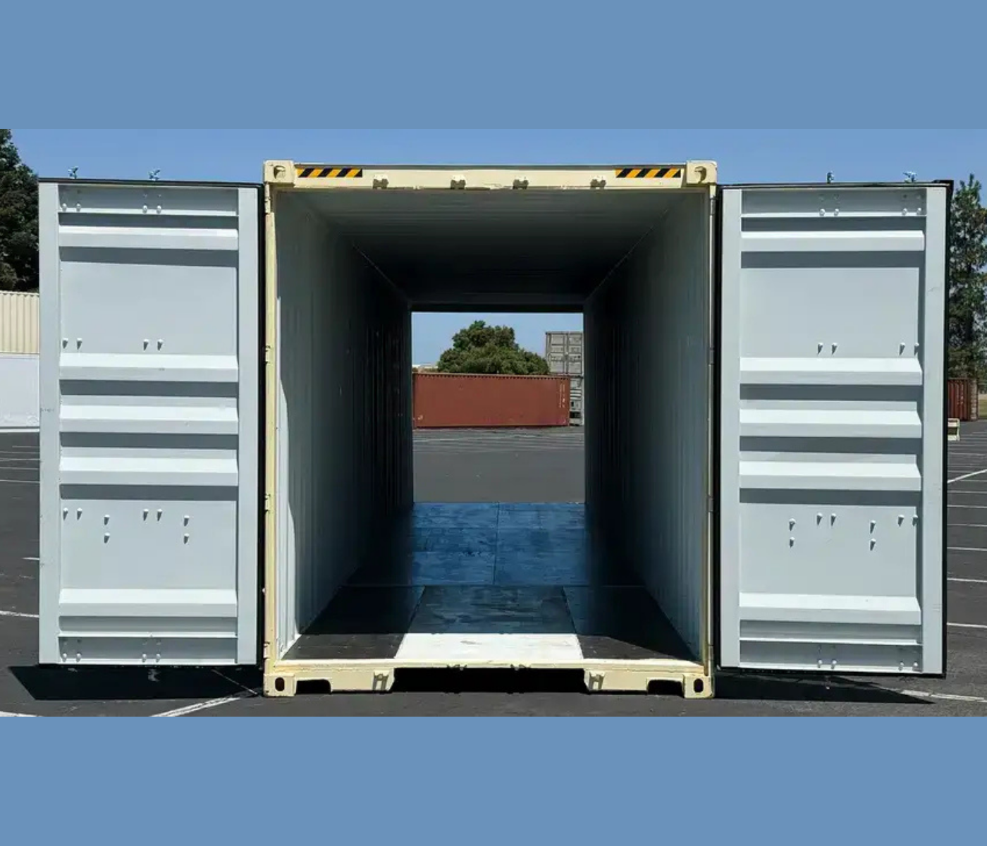 40ft New High Cube Shipping Container with Doors on Both Ends - Image 2