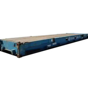 40ft Used Certified Flat Rack Shipping Container