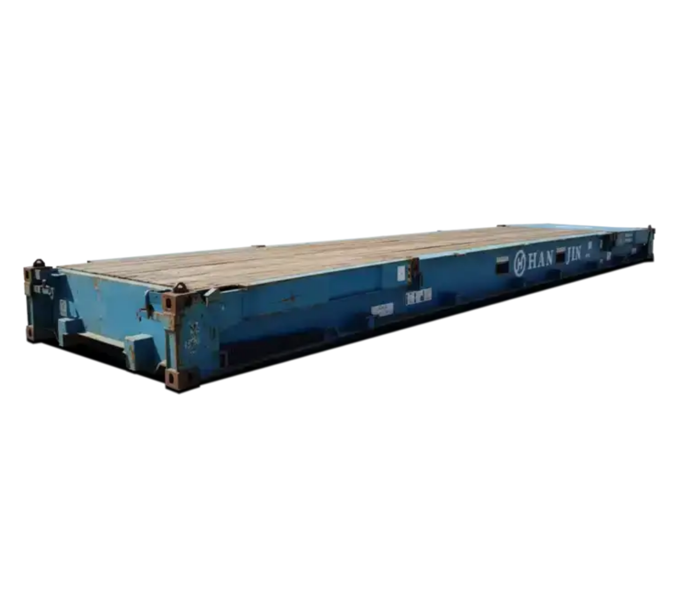 40ft Used Certified Flat Rack Shipping Container