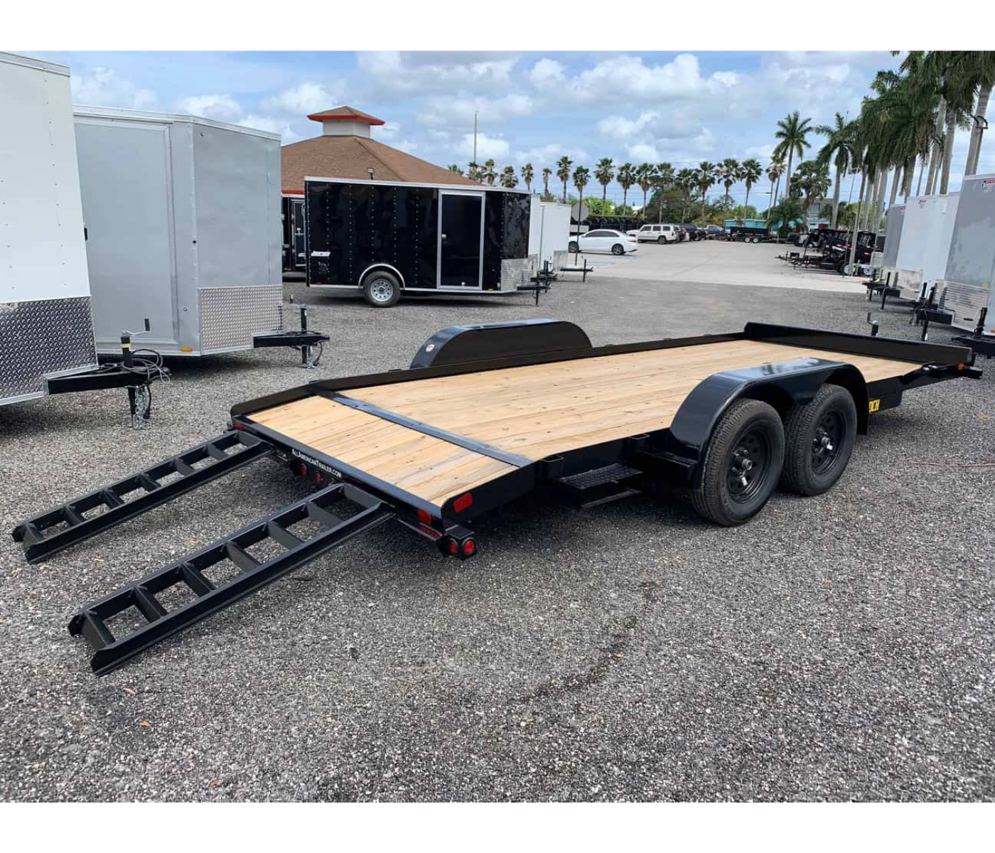 BIG TEX 7X16 CAR TRAILER 70CH-16 - Image 2