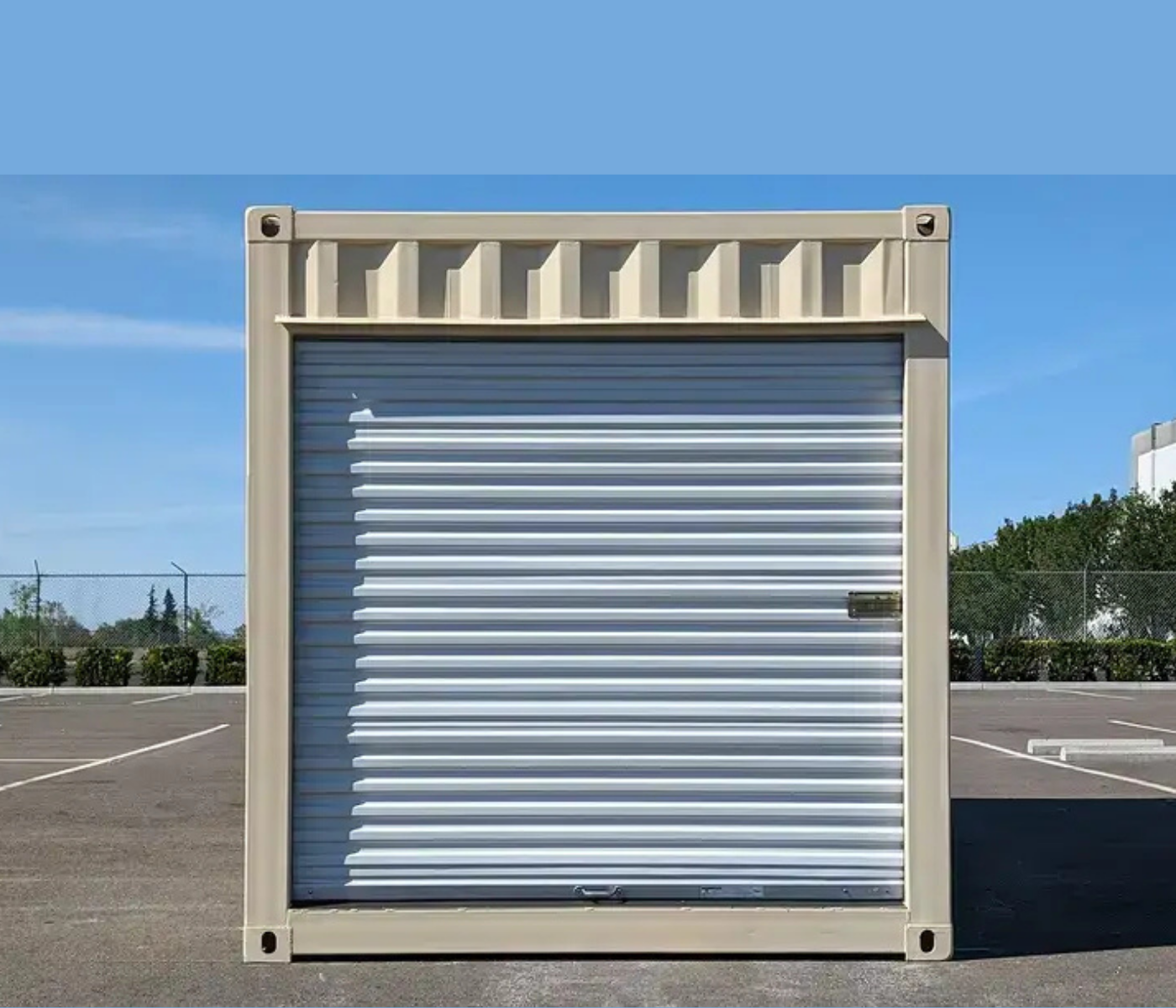 16ft New High Cube Storage Container w/ Roll-Up Door - Image 2