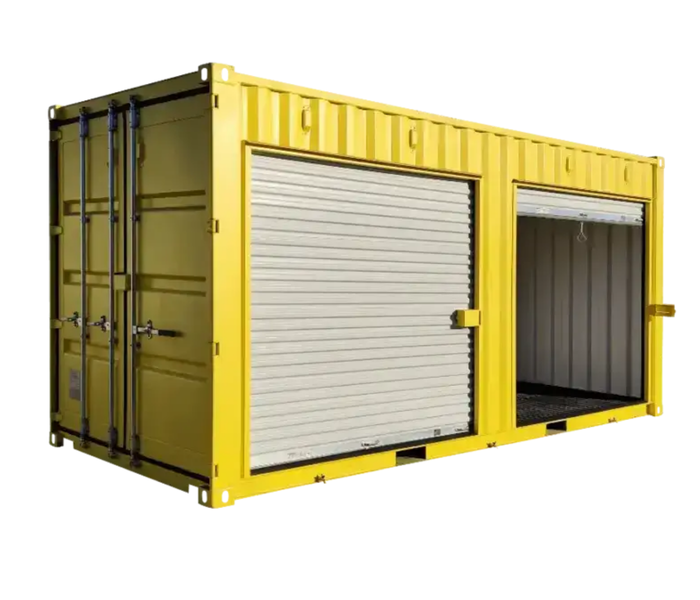 20ft Hazmat Storage with Dual Roll-up Doors - Image 2