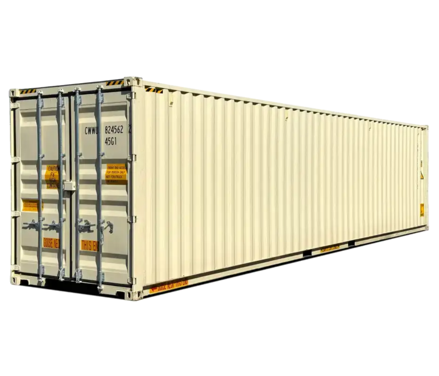 40ft New High Cube Shipping Container with Doors on Both Ends