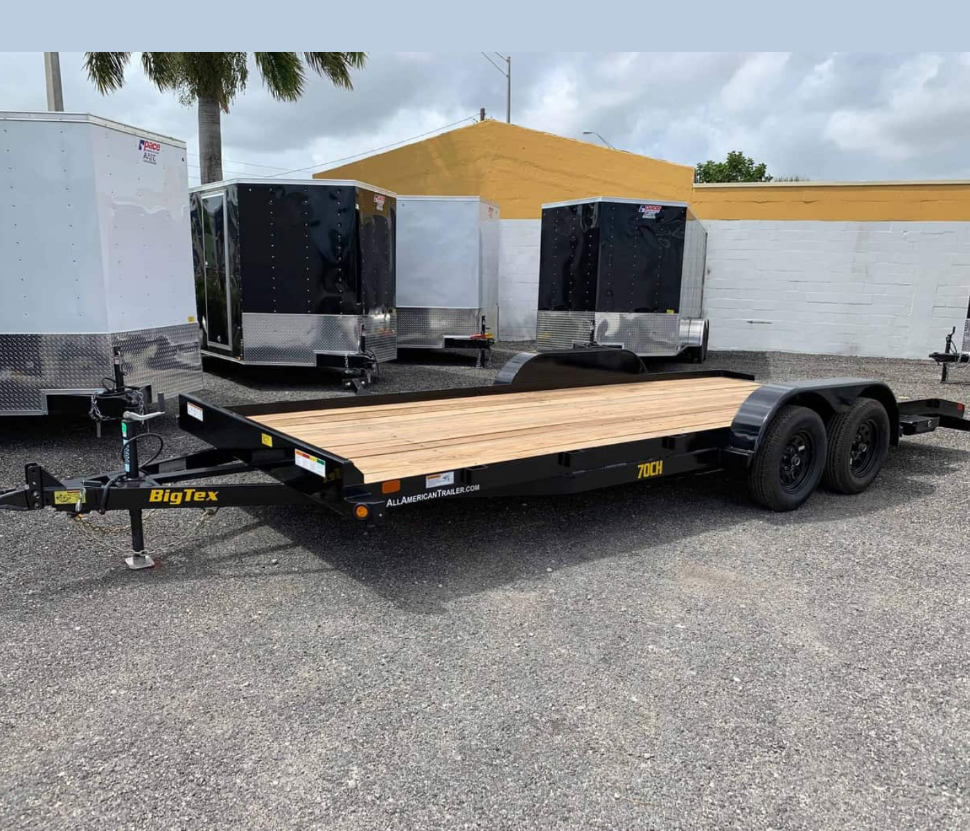 BIG TEX 7X20 CAR TRAILER 70CH-20