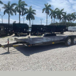 BIG TEX 7×20 STEEL DECK CAR TRAILER 70DM-20