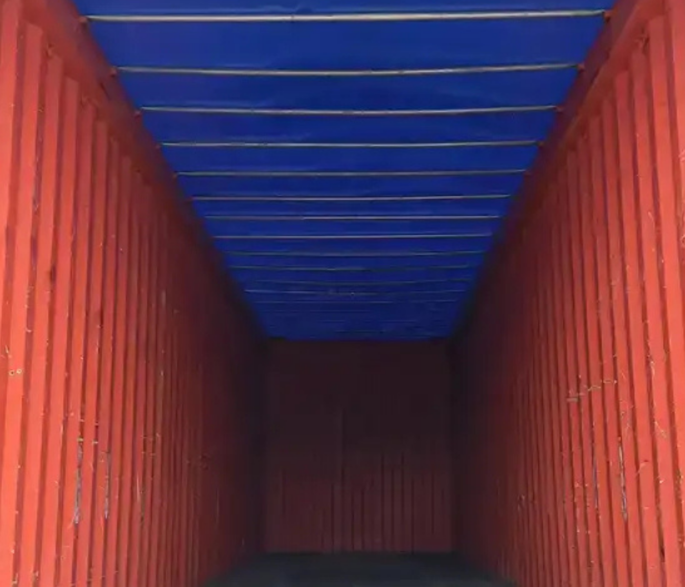 40ft Used High Cube Open Top Soft Roof Shipping Container - Image 2