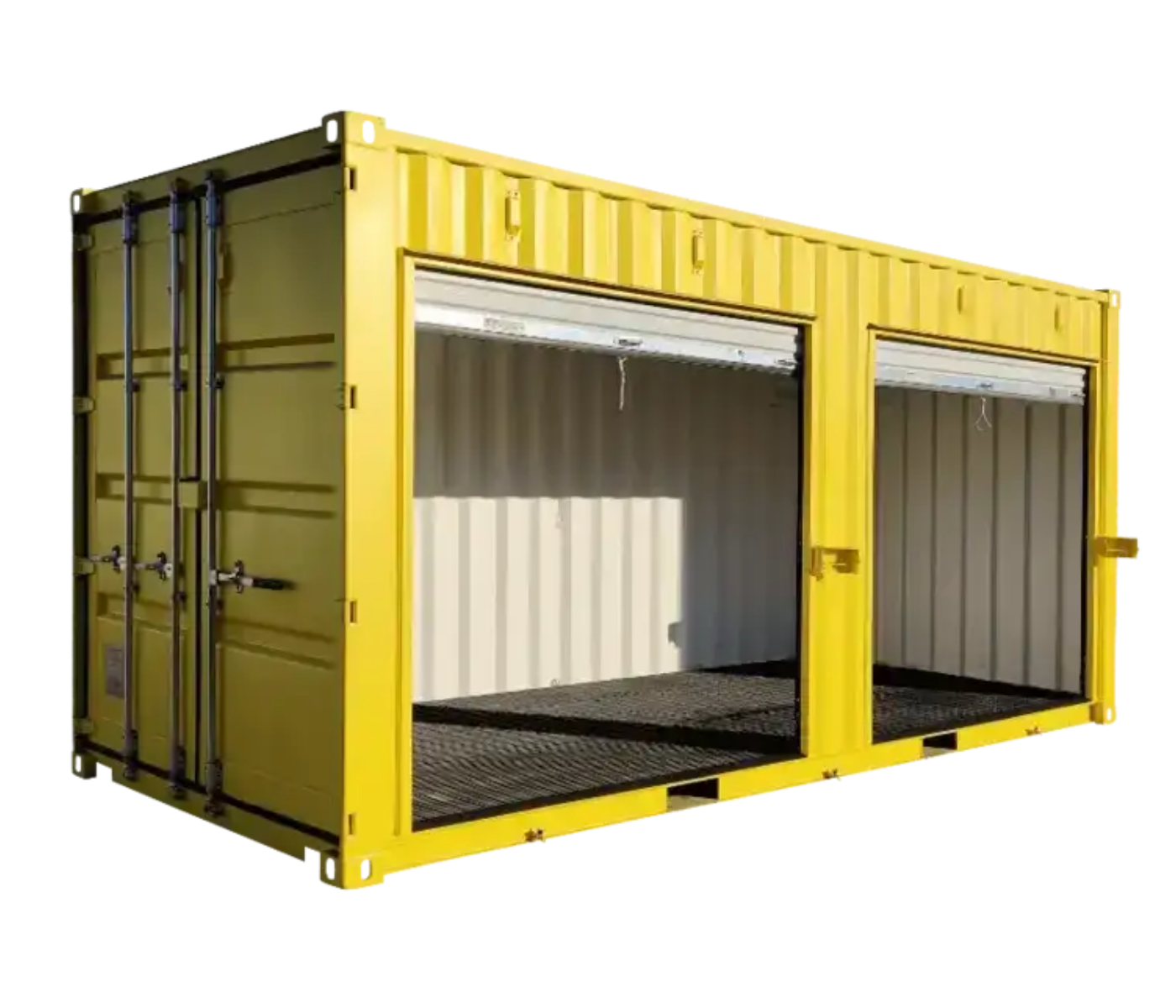 20ft Hazmat Storage with Dual Roll-up Doors - Image 3