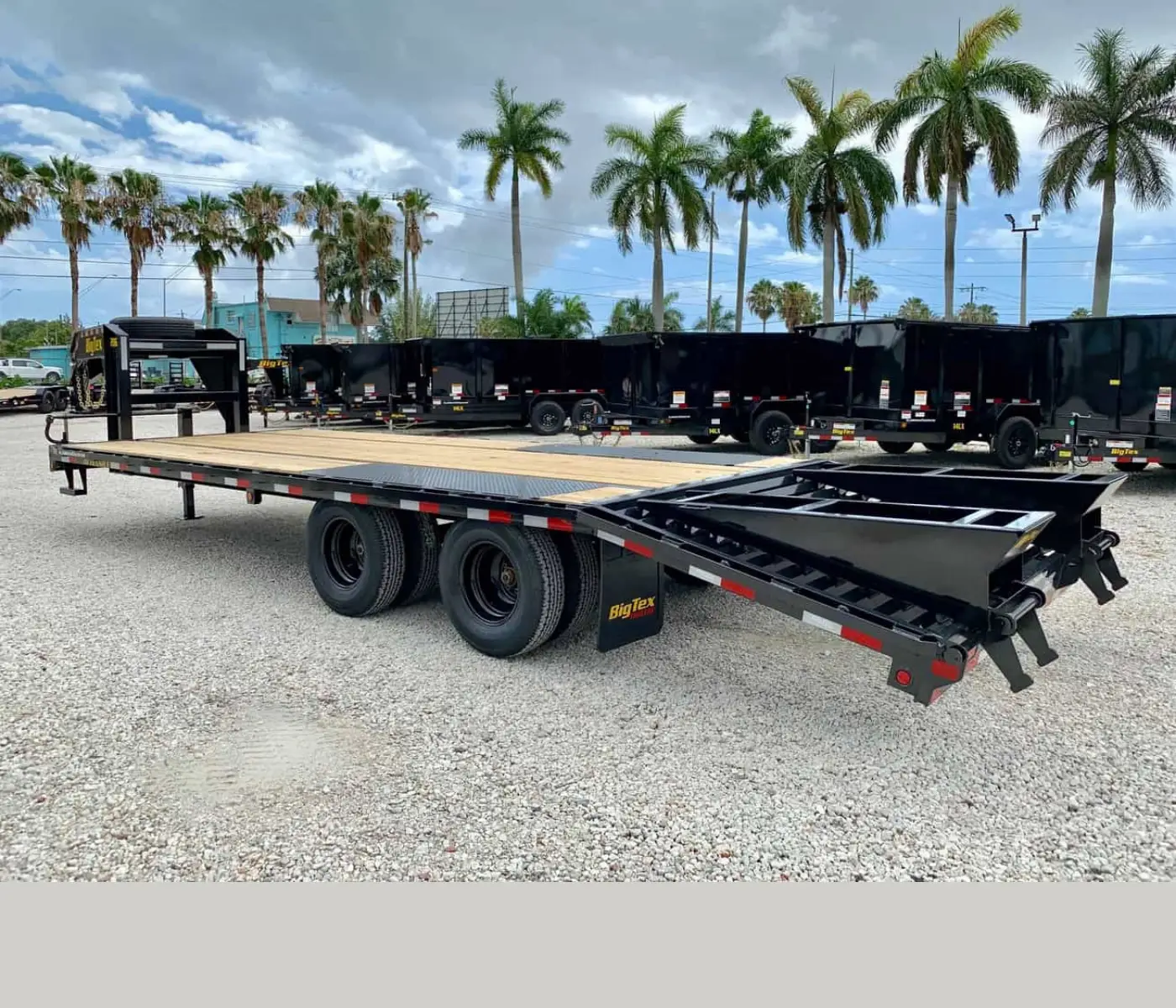 BIG TEX 25′ GOOSENECK TRAILER 10 TON 20GN-20+5 - Image 2