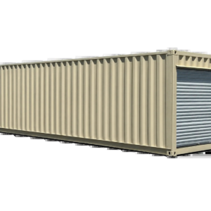 30ft Refurbished High Cube Container w/ Roll-Up Door