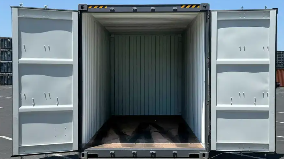 20ft New High Cube Shipping Container With Cargo doors - Image 3