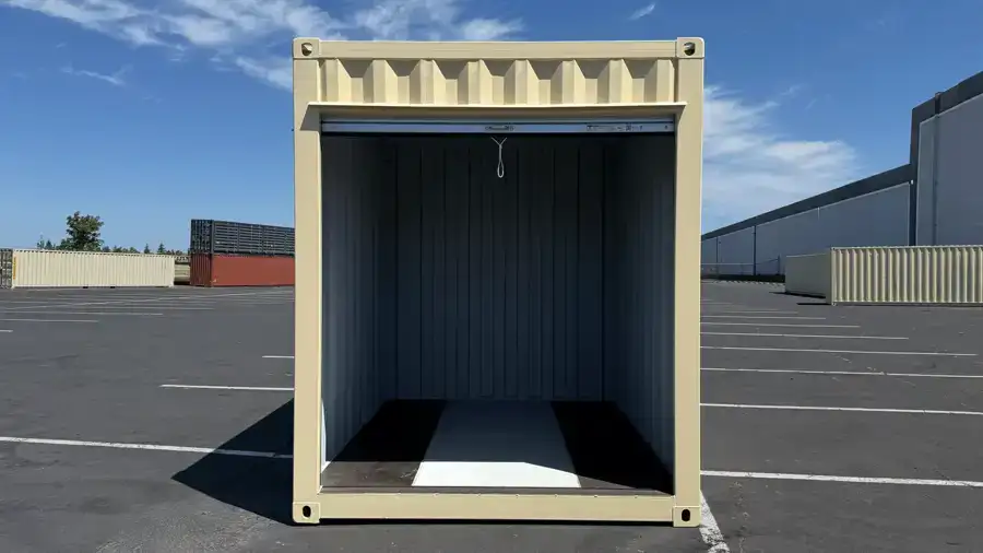 10ft New High Cube Storage Container with Roll-Up Door - Image 3